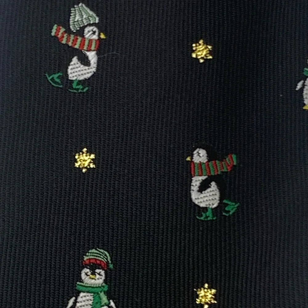 Chaps by Ralph Lauren Youth Boys Snowman Polyester Blend Clip-On Necktie
